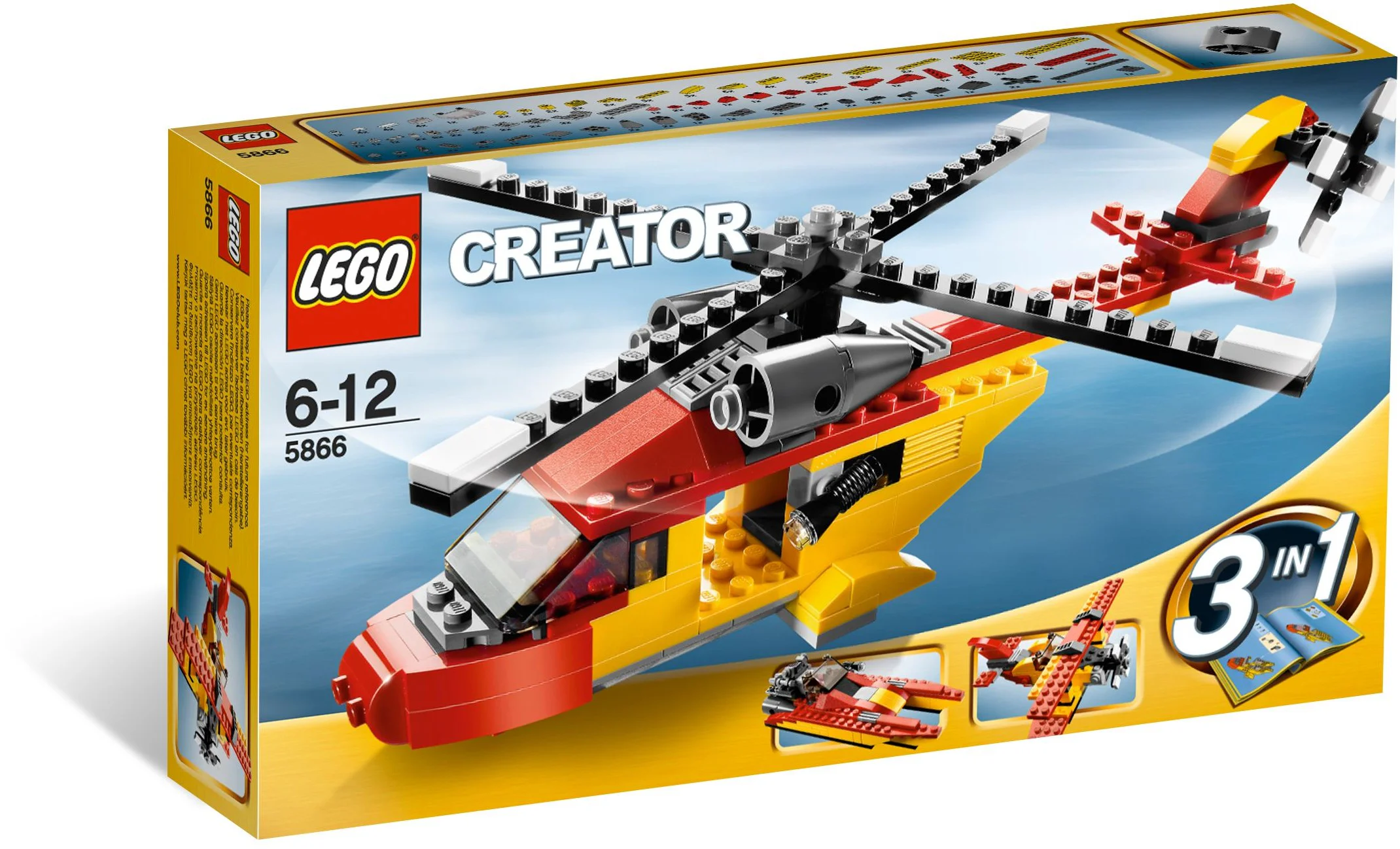 Search and Rescue Helicopter 乐高 LEGO 5866 image 3