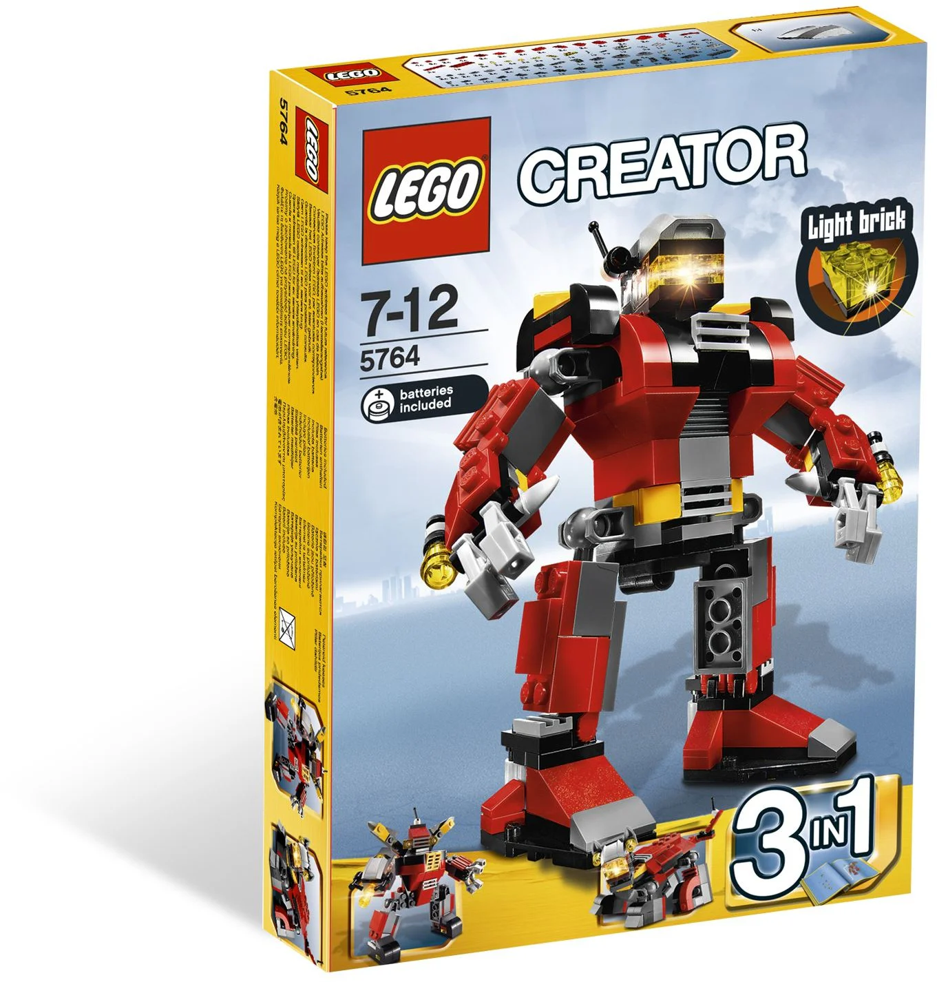 Rescue Robot 乐高 LEGO 5764 image 1