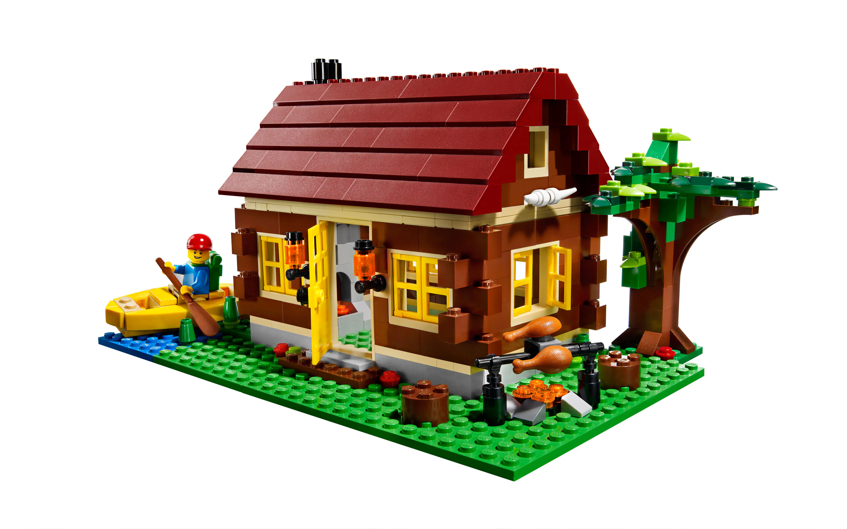 Forest cabin 乐高 LEGO 5766 image 2