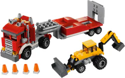 Construction transportation vehicle