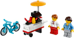 Hot dogs selling cars
