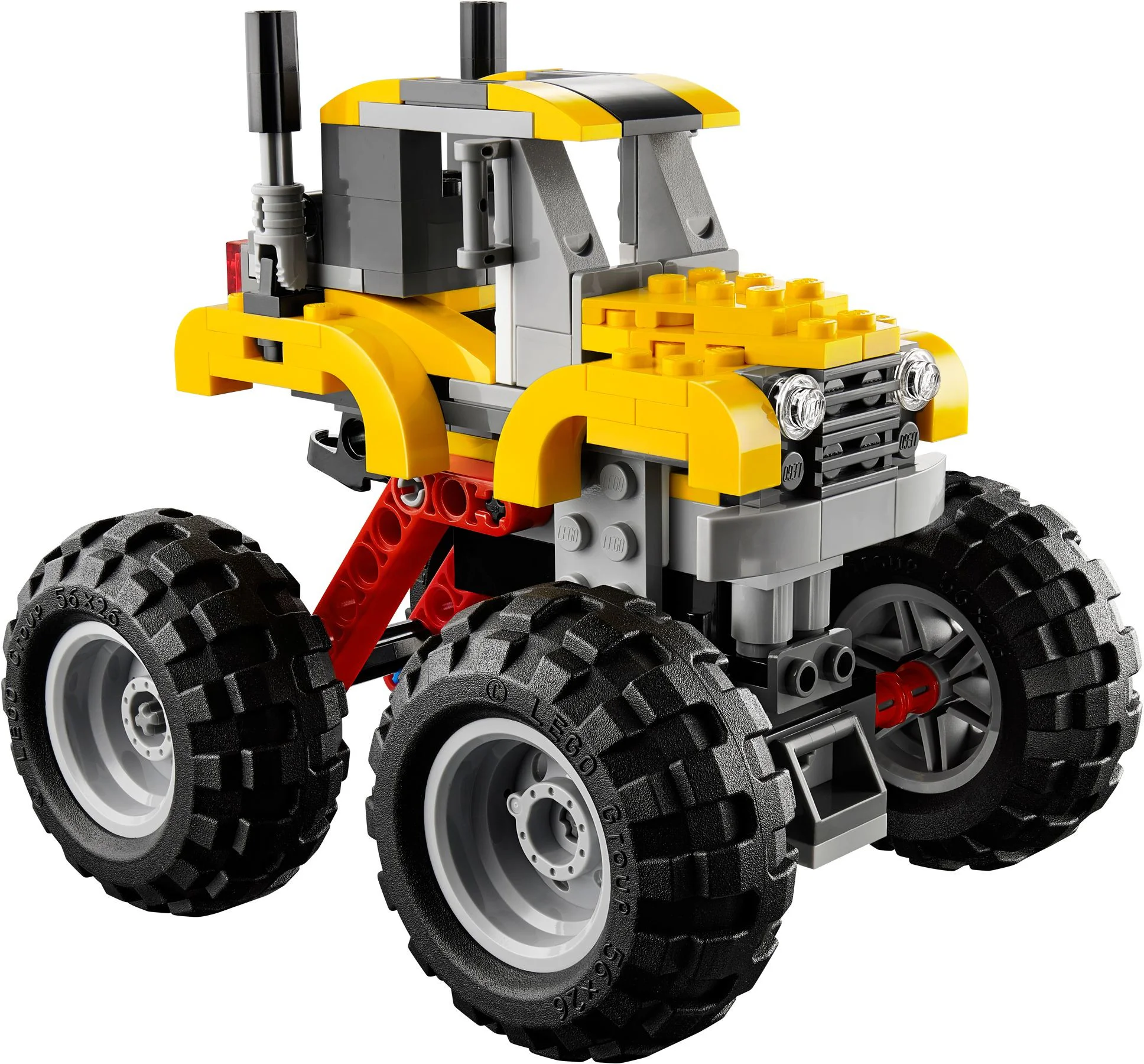 Four rounds of off-road motorcycles 乐高 LEGO 31022 image 2