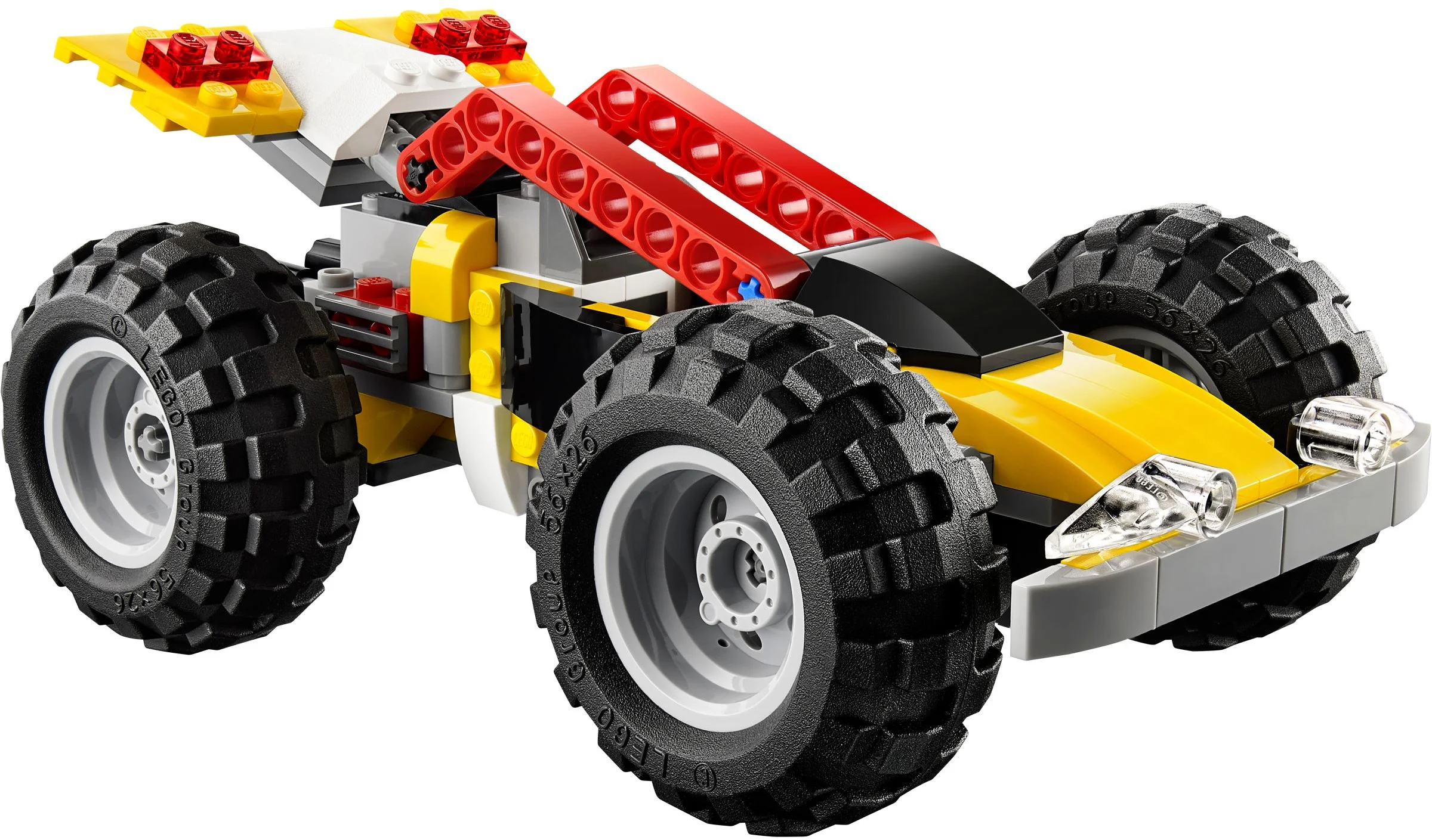 Four rounds of off-road motorcycles 乐高 LEGO 31022 image 3