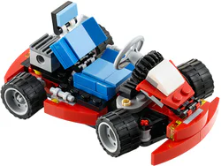 Red car