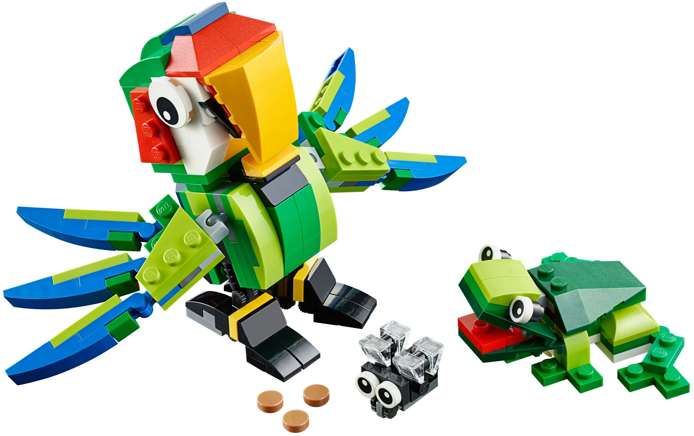 Rain forest animals 乐高 LEGO 31031