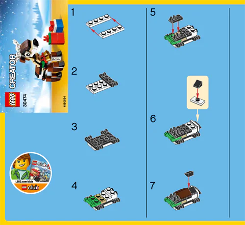 Holiday: Reindeer 乐高 LEGO 40434 image 1