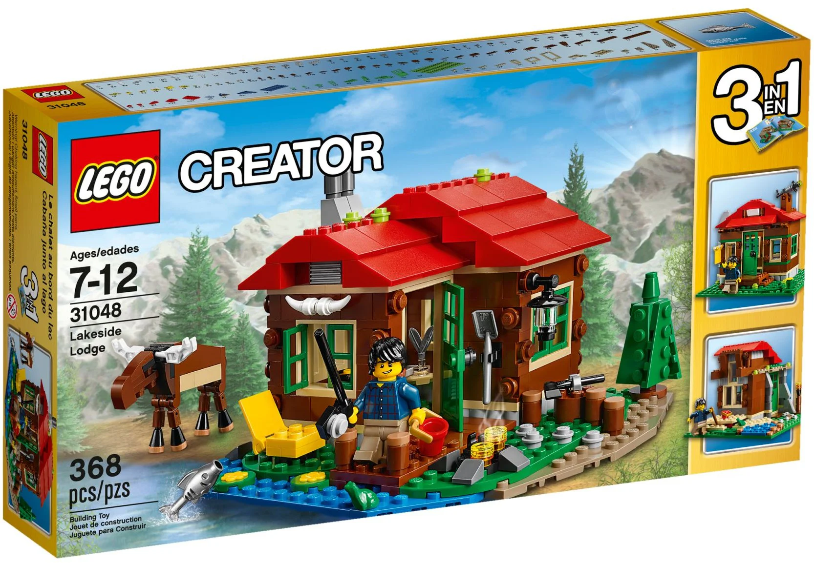 The lake house 乐高 LEGO 31048 image 1