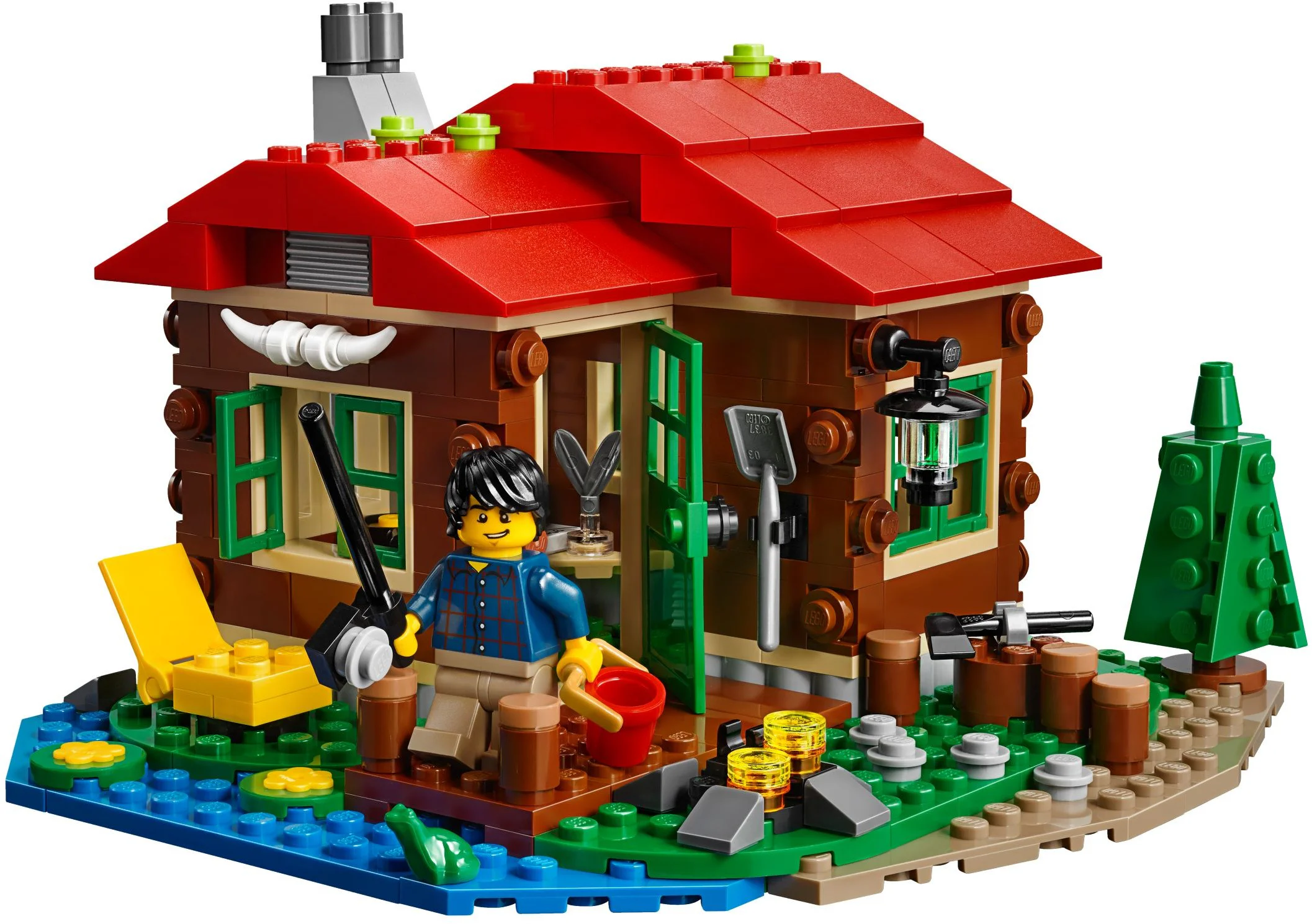 The lake house 乐高 LEGO 31048 image 3