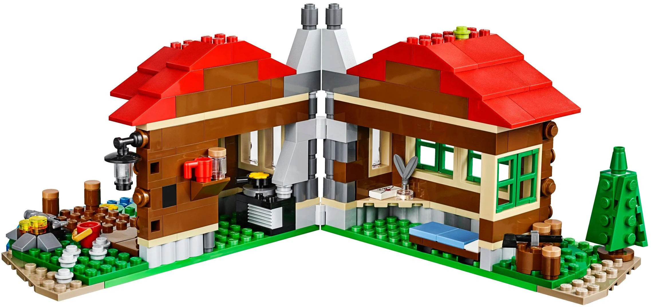 The lake house 乐高 LEGO 31048 image 4