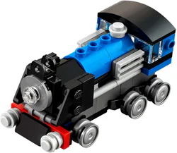 Blue Express Train