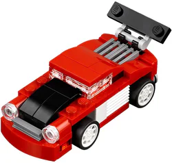 Red Racing Car