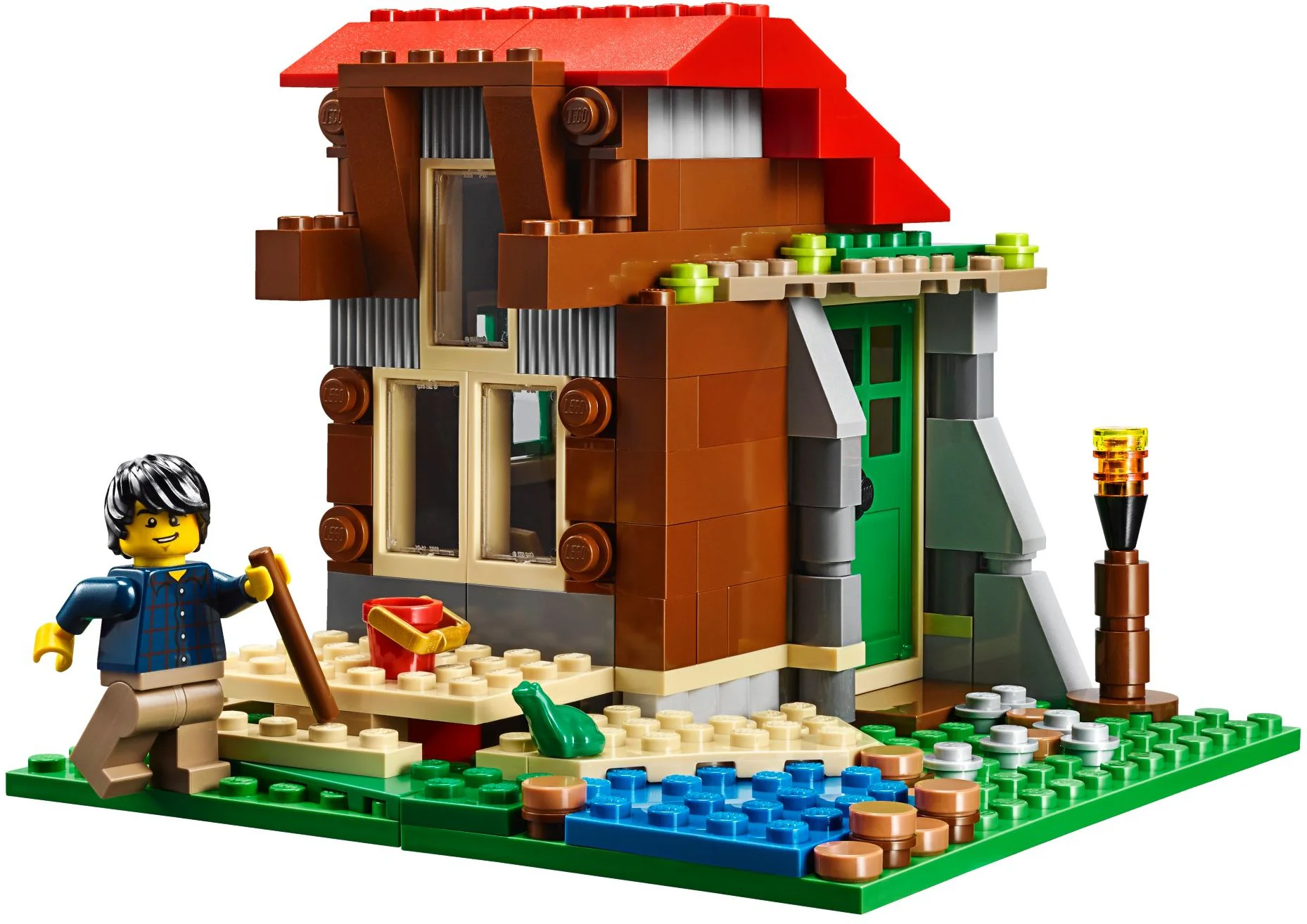 The lake house 乐高 LEGO 31048 image 8
