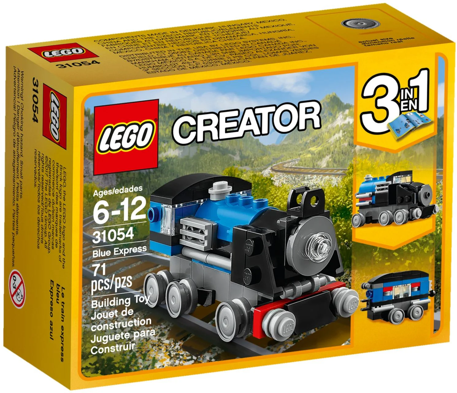 Blue Express Train 乐高 LEGO 31054 image 2