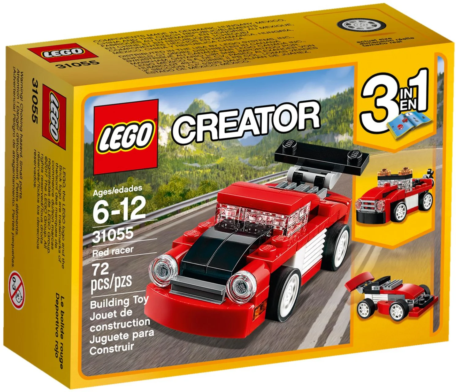 Red Racing Car 乐高 LEGO 31055 image 2