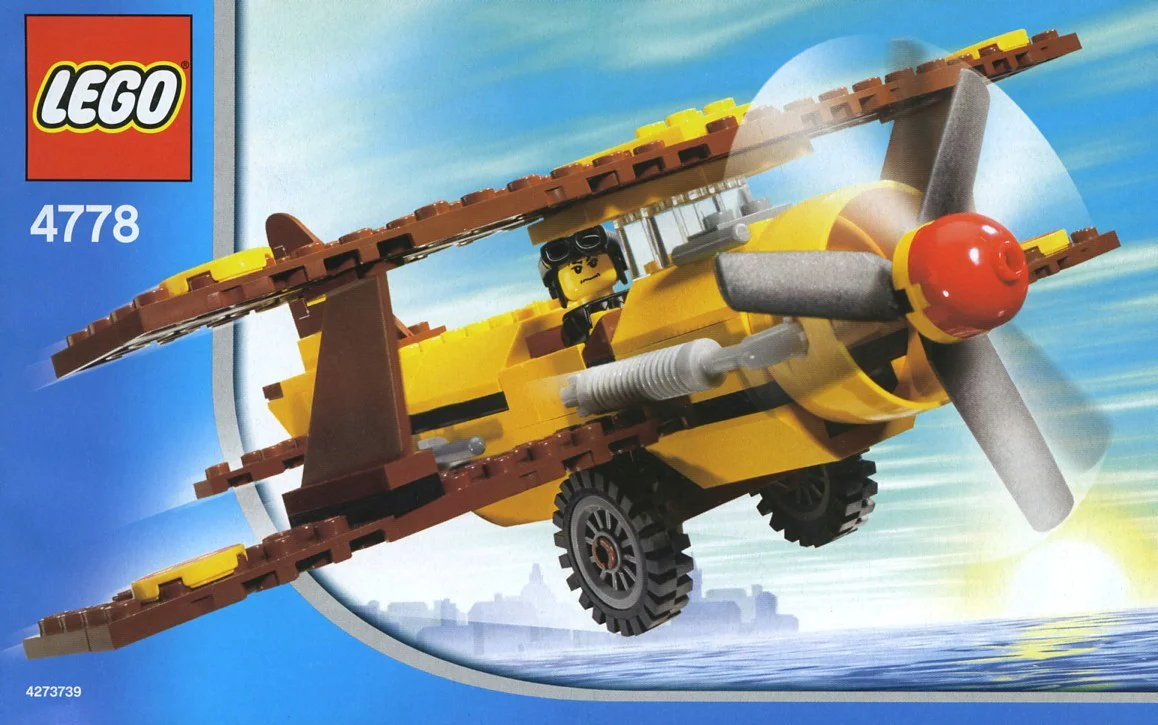 Airport: two-wing aircraft 乐高 LEGO 4778 image 1