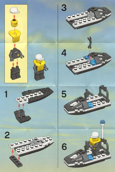Police: police speedboats 乐高 LEGO 4912 image 1