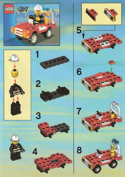 Fire: fire truck 乐高 LEGO 5532 image 1