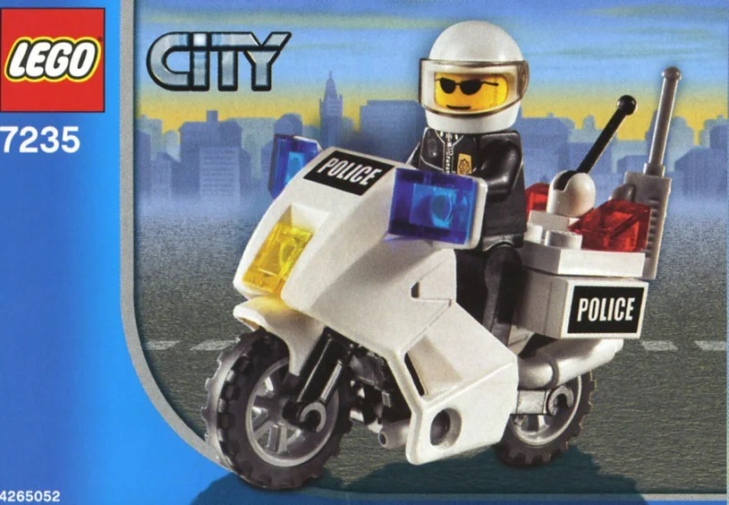 Police: Police motorcycle 乐高 LEGO 7235-2 image 3
