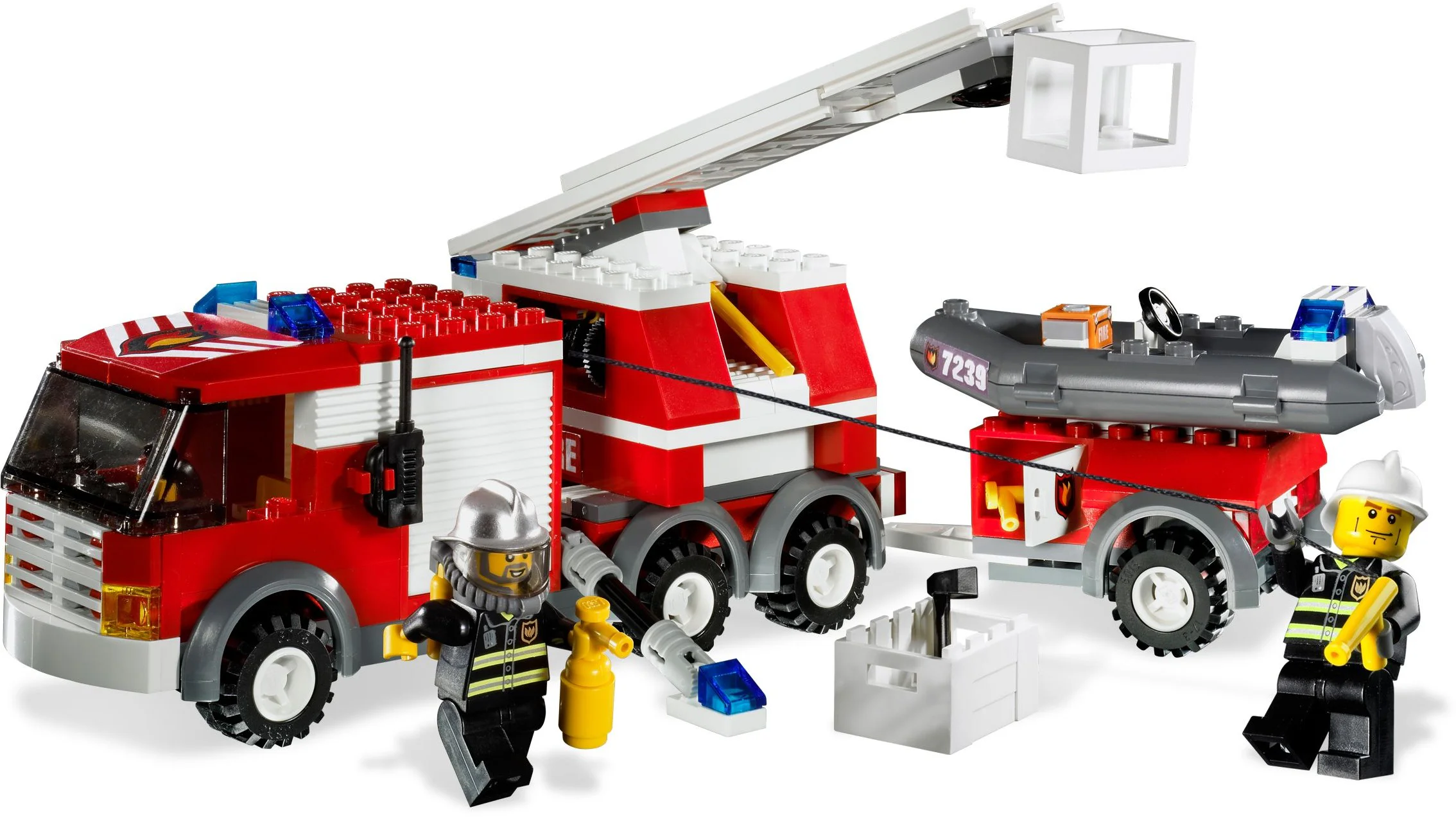 Fire: fire truck 乐高 LEGO 7239