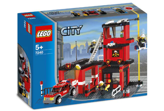 Fire: Fire Department 乐高 LEGO 7240 image 1