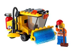 Construction: road sweeper