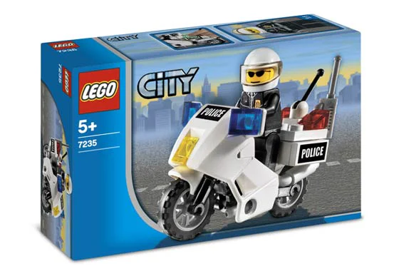 Police: Police motorcycle 乐高 LEGO 7235-2 image 8