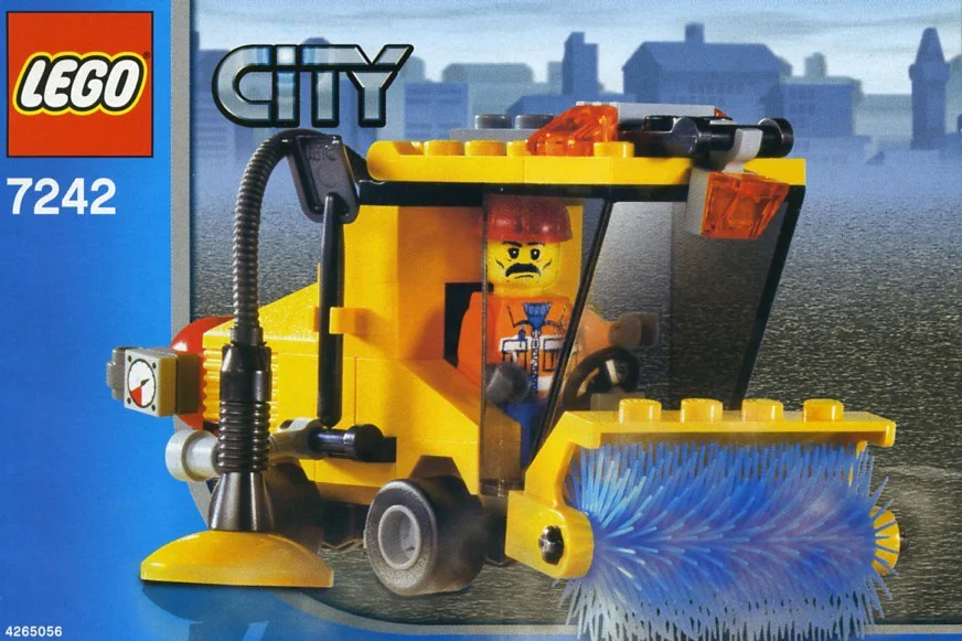 Construction: road sweeper 乐高 LEGO 7242 image 1