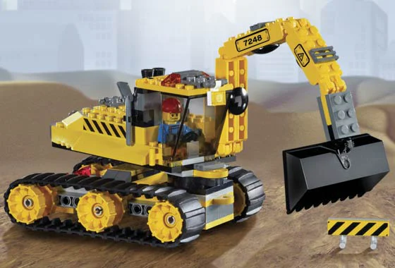 Construction: excavators 乐高 LEGO 7248 image 1
