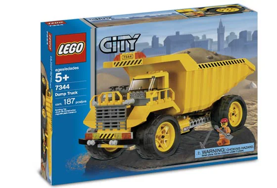 Construction: Large gravel dumper 乐高 LEGO 7344 image 1