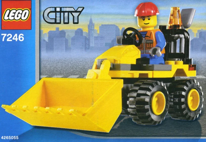 Construction: Mini Excavator 乐高 LEGO 7246 image 4