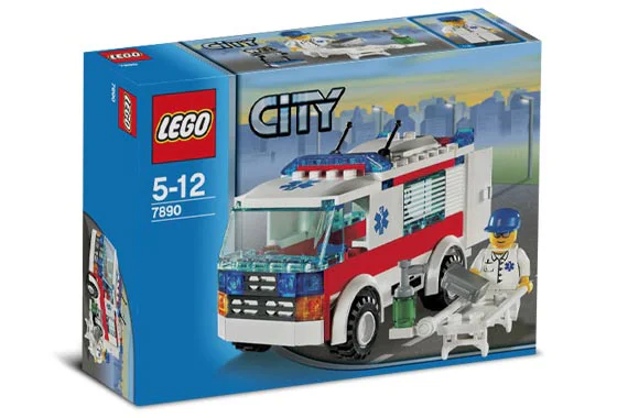 Medical care: ambulance 乐高 LEGO 7890 image 1