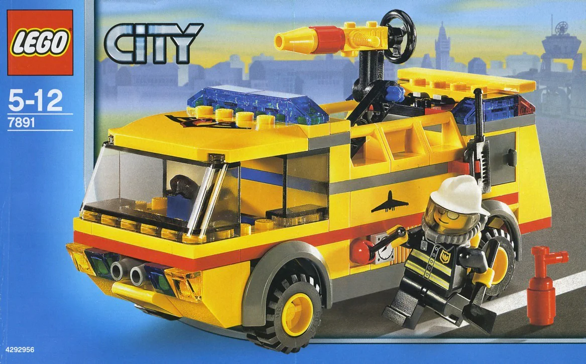 Airport: Airport Fire Truck 万格 WANGE/乐博士 Dr.Luck 040229 image 3
