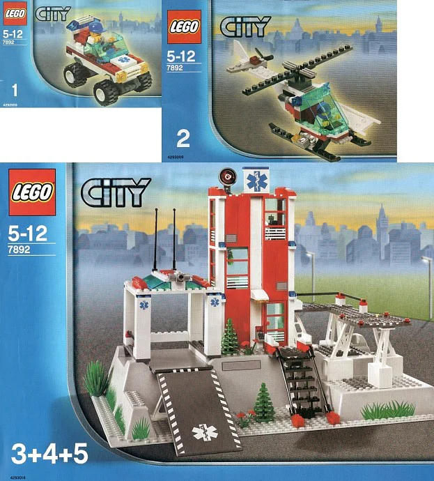 Medical care: hospitals 乐高 LEGO 7892 image 3