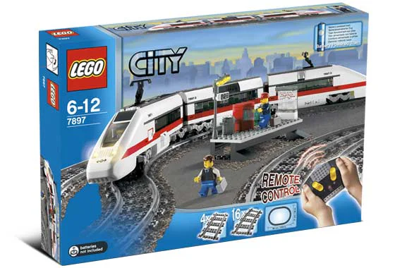 Train: passenger train 乐高 LEGO 7897 image 1