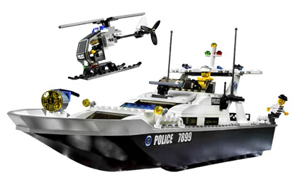 Police Water Patrol Boat 乐高 LEGO 7899 image 1