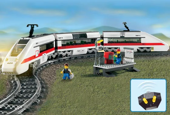 Train: passenger train 乐高 LEGO 7897 image 2