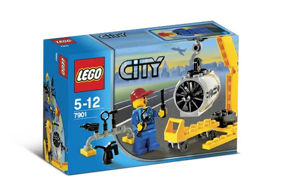 Airport: Aircraft Mechanic LEGO 7901 image 1