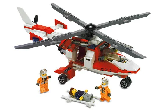 Medical: rescue helicopters 乐高 LEGO 7903
