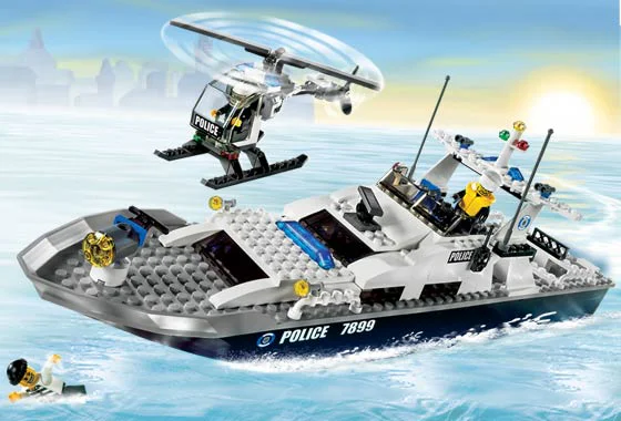 Police Water Patrol Boat 乐高 LEGO 7899 image 3