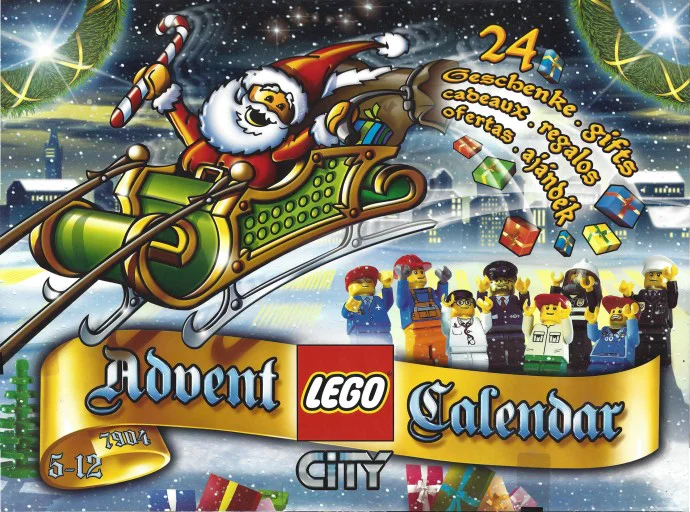 Holiday: Countdown Calendar for Christmas 乐高 LEGO 7904