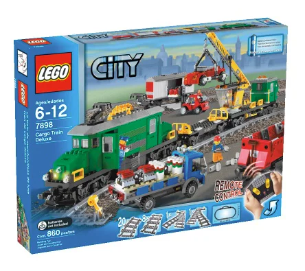 Luxury freight train 乐高 LEGO 7898 image 3