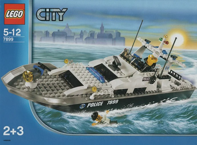 Police Water Patrol Boat 乐高 LEGO 7899 image 4