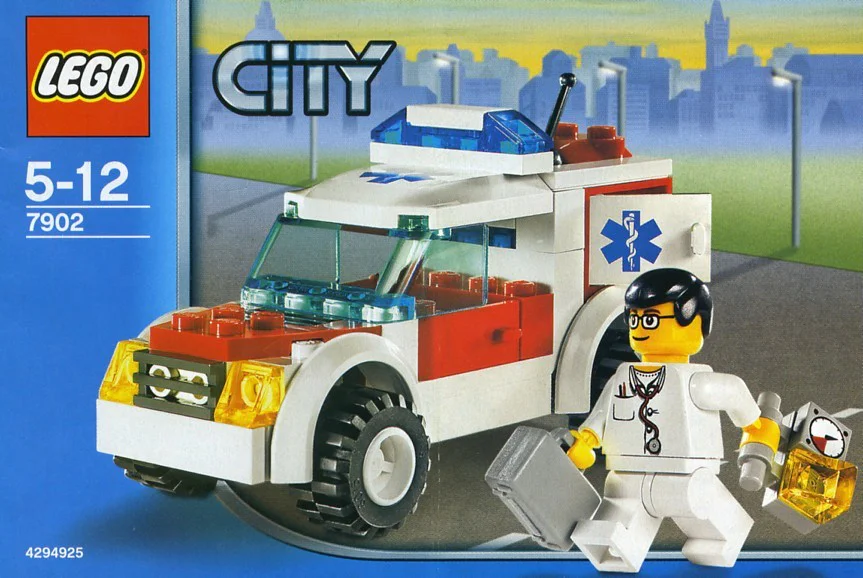 Medical care: doctor ' s car 乐高 LEGO 7902 image 2