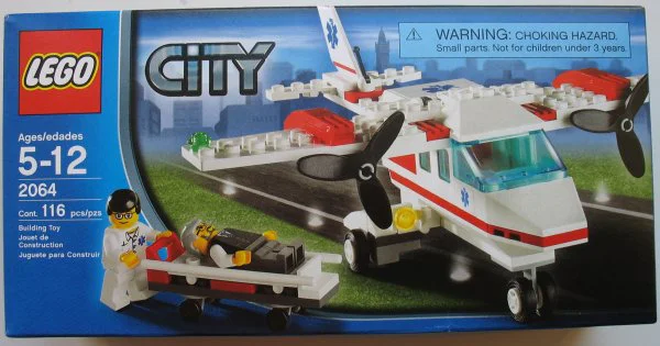 Airport: aircraft rescue 乐高 LEGO 2064 image 1