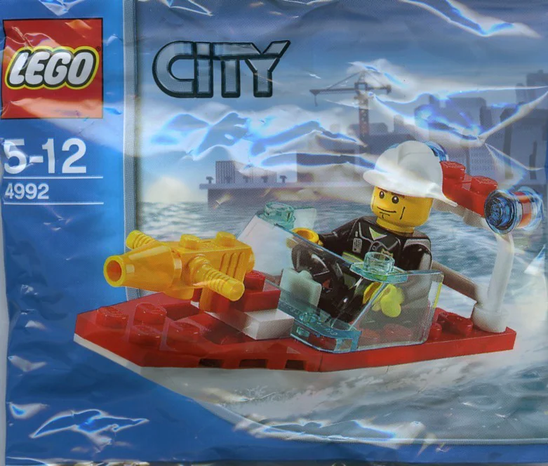 Fire: fire boat 乐高 LEGO 4992 image 1
