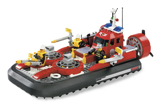 Firefighting: Fire-fighting inflatable boat 乐高 LEGO 7944