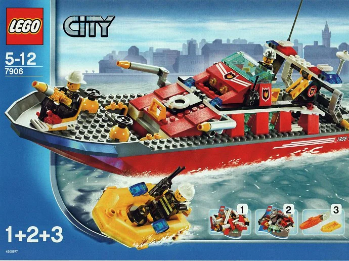 Fire: fire boat 乐高 LEGO 7906 image 2