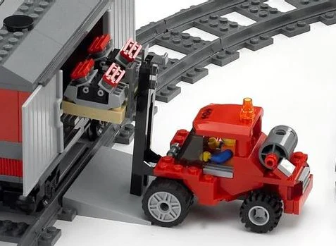 Luxury freight train 乐高 LEGO 7898 image 6