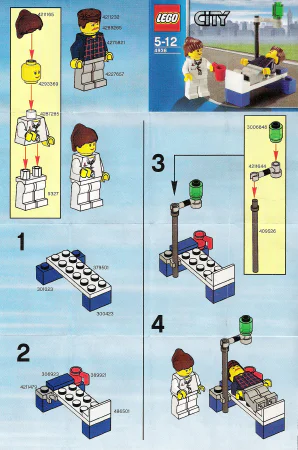 Medical care: doctors and patients 乐高 LEGO 4936 image 3