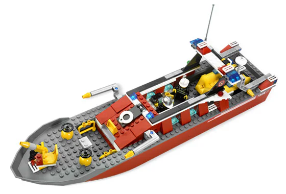 Fire: fire boat 乐高 LEGO 7906 image 3
